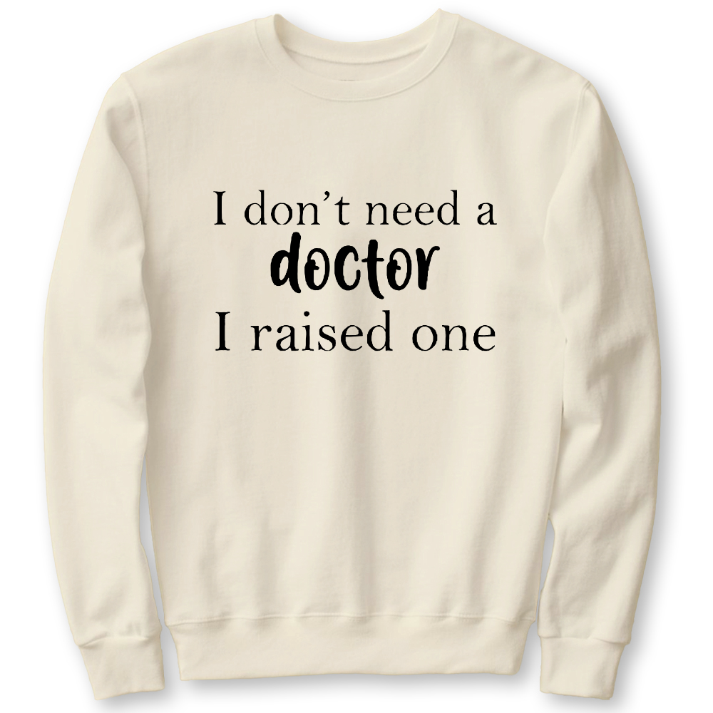 Future Resident Doctor Cotton Pullover Sweatshirt