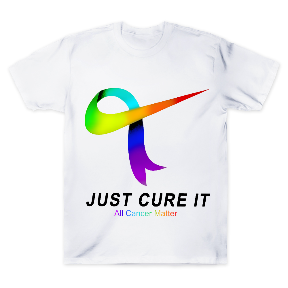 Just Cure It Cancer Awareness Doesn'T Discriminate Cotton Doctor T-shirt