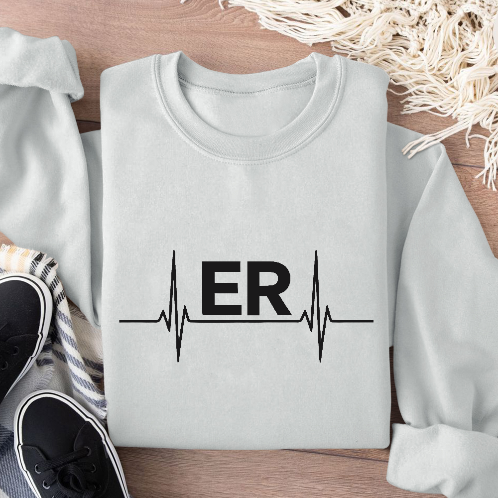 Er Cotton Pullover Sweatshirt