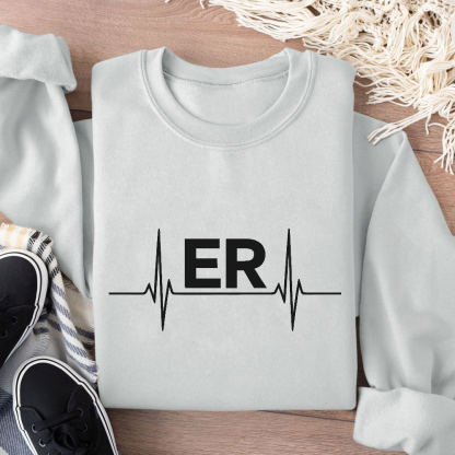Er Cotton Pullover Sweatshirt