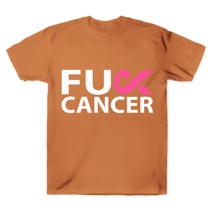Fuck Cancer Cancer Awareness And Support Cotton Doctor T-shirt