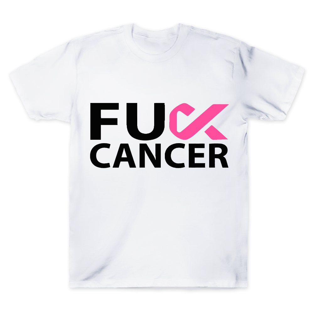 Fuck Cancer Cancer Awareness And Support Cotton Doctor T-shirt