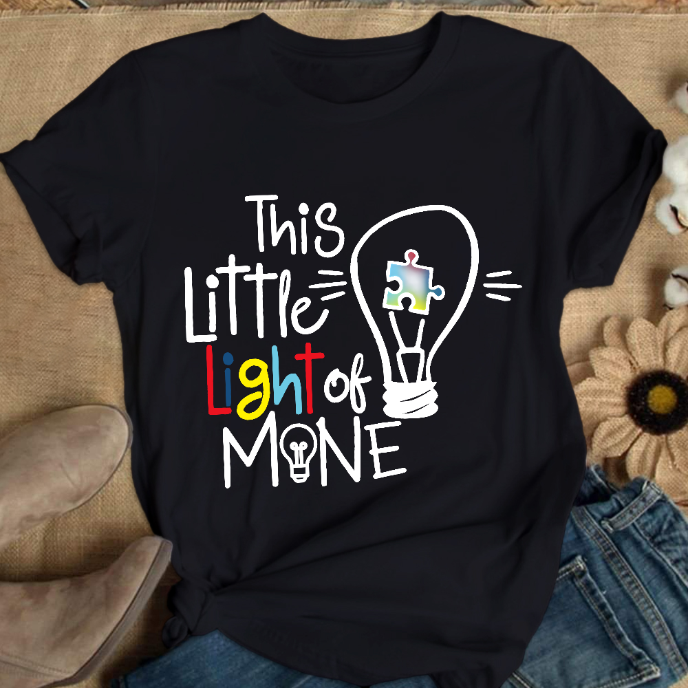 This Little Light Of Mine Autism Cotton Nurse T-shirt