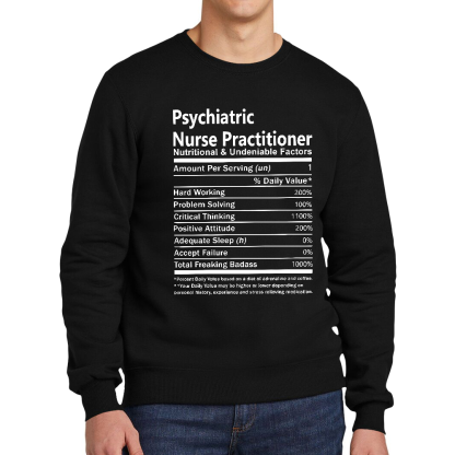 Psychiatric Nurse Practitioner Cotton Pullover Sweatshirt