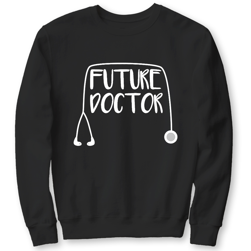 Future Doctor Cotton Pullover Sweatshirt