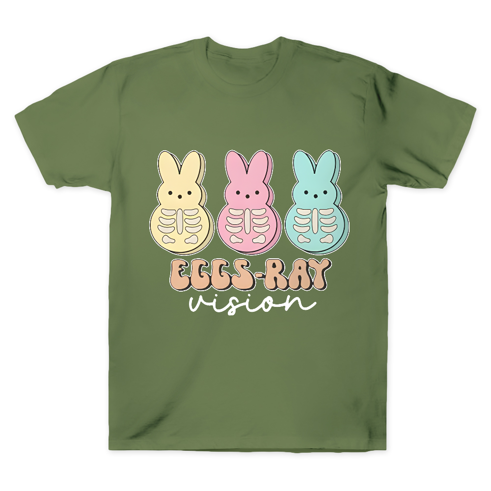 Eggs Ray Vision Radiology Cotton Doctor T-shirt