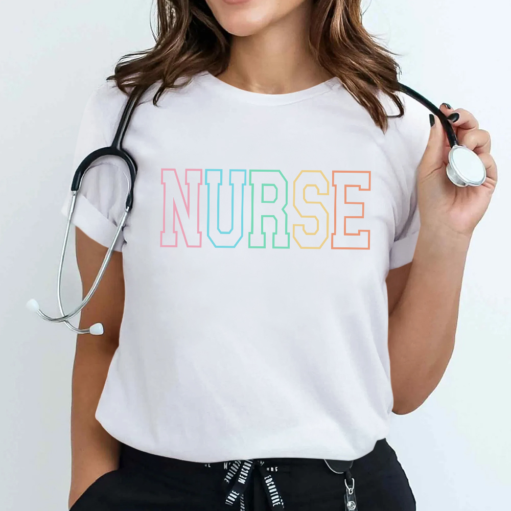 Custom Nurse Cotton T-shirt