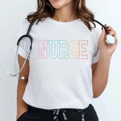 Custom Nurse Cotton T-shirt