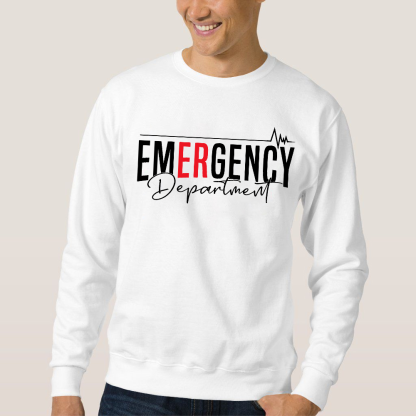 Emergency Department Cotton Pullover Sweatshirt