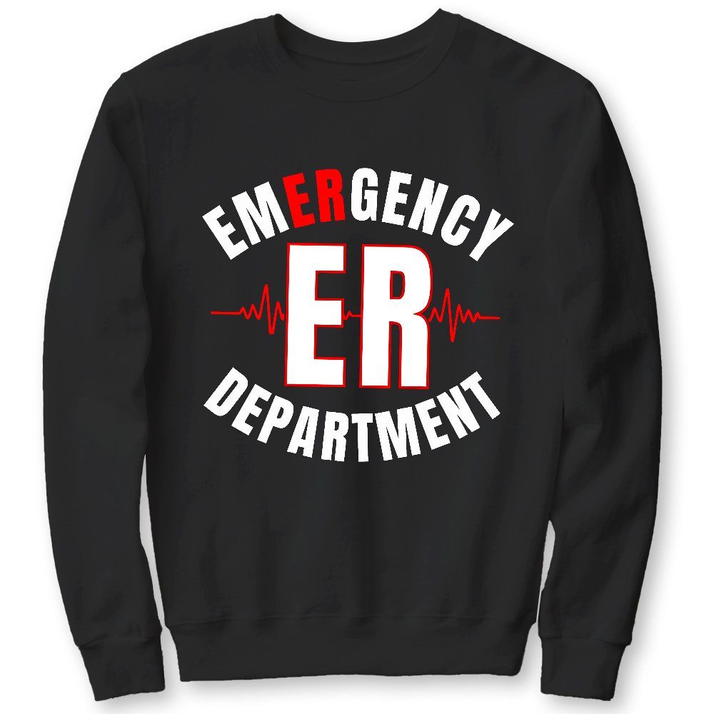 Emergency Department Cotton Pullover Sweatshirt