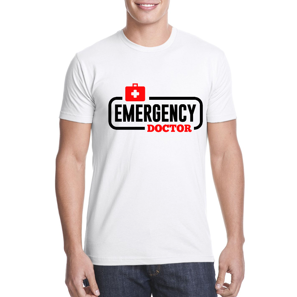 Emergency Doctor Cotton Doctor T-shirt