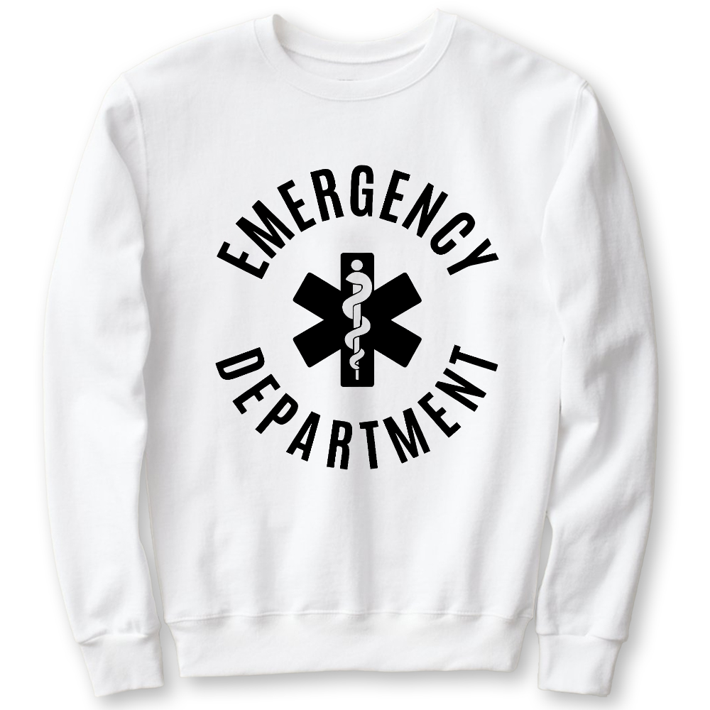 Emergency Department Cotton Pullover Sweatshirt