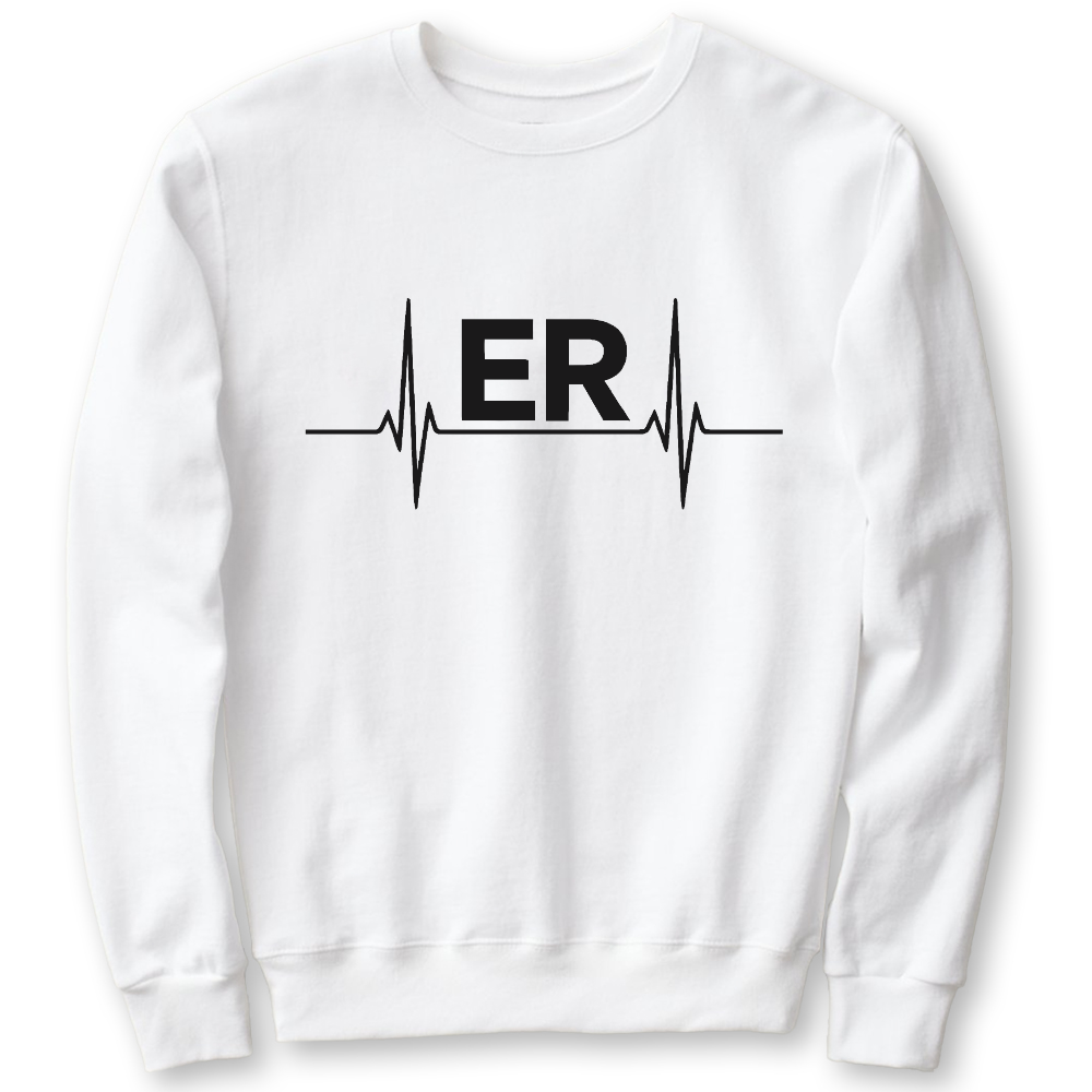 Er Cotton Pullover Sweatshirt