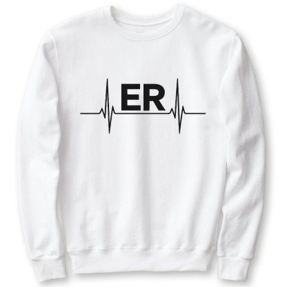 Er Cotton Pullover Sweatshirt