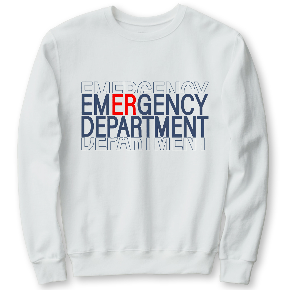 Emergency Department Cotton Pullover Sweatshirt