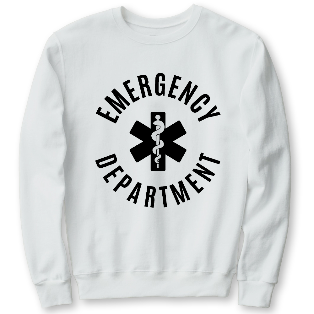Emergency Department Cotton Pullover Sweatshirt