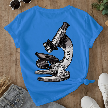 Medical Lab Scientist Not A But Better Double-Sided Cotton Printed T-Shirt