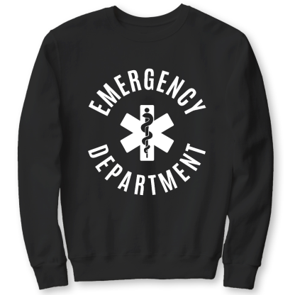 Emergency Department Cotton Pullover Sweatshirt