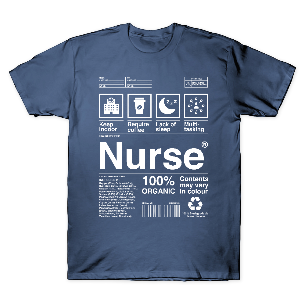 Nurse Gift Instructions For Nurses Cotton Doctor T-shirt