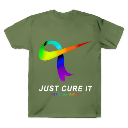 Just Cure It Cancer Awareness Doesn'T Discriminate Cotton Doctor T-shirt