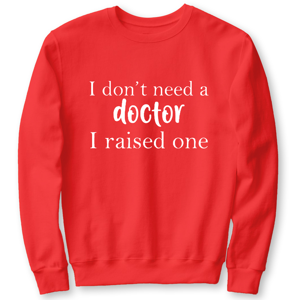 Future Resident Doctor Cotton Pullover Sweatshirt
