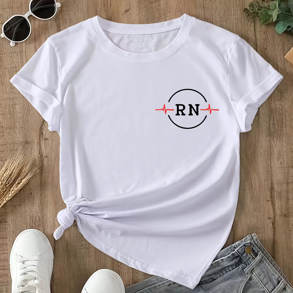 RN Ratchet & Nightingale Double-Sided Cotton Printed T-Shirt
