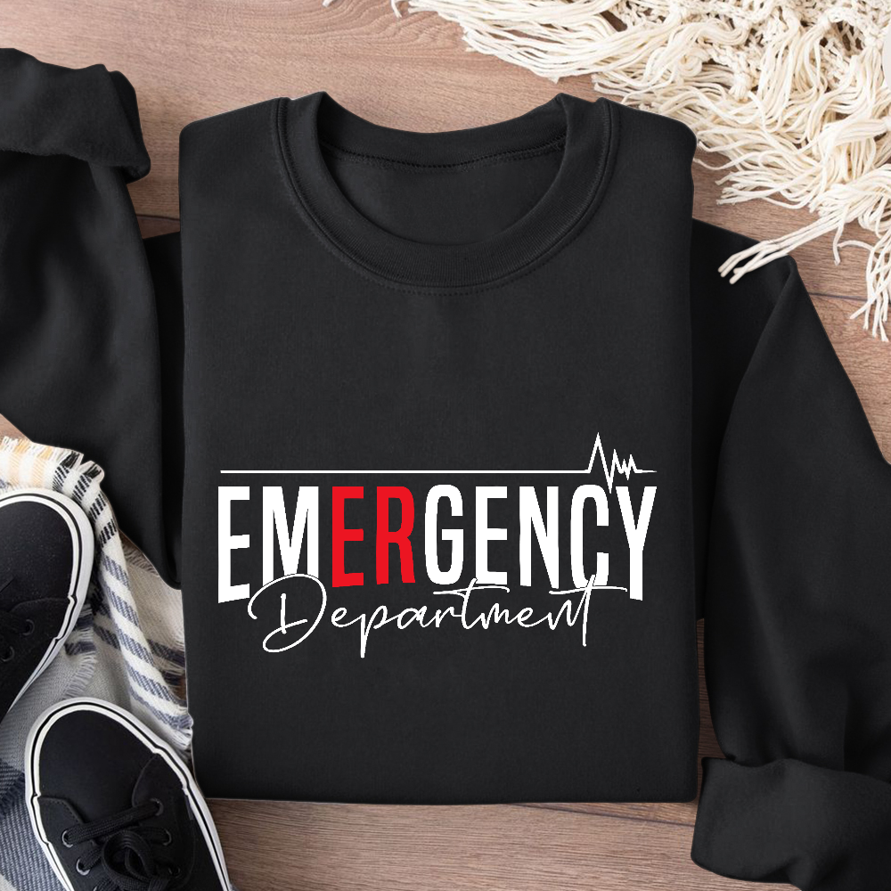 Emergency Department Cotton Pullover Sweatshirt