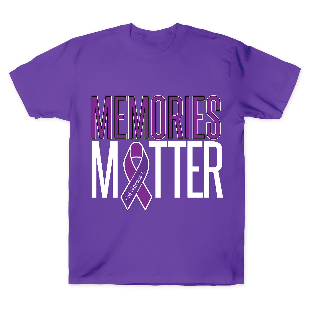 Alzheimer's Awareness Memories Matter Cotton Doctor T-shirt