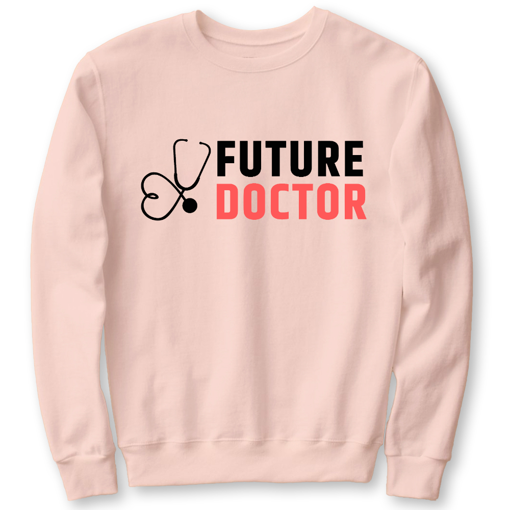 Future Doctor Cotton Pullover Sweatshirt