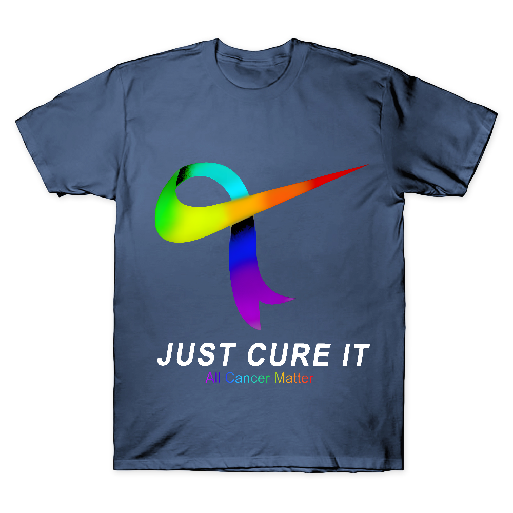 Just Cure It Cancer Awareness Doesn'T Discriminate Cotton Doctor T-shirt