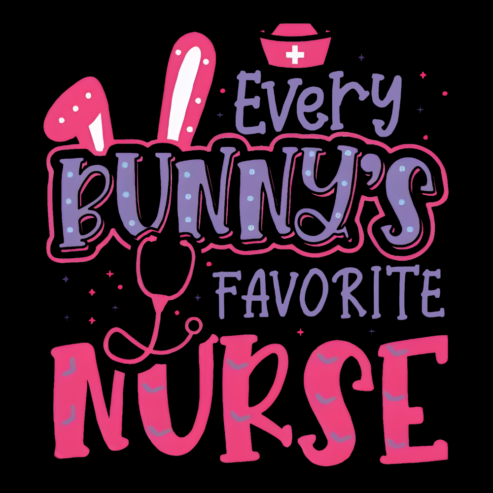 Every Bunny's Favorite Nurse Cotton Pullover Sweatshirt