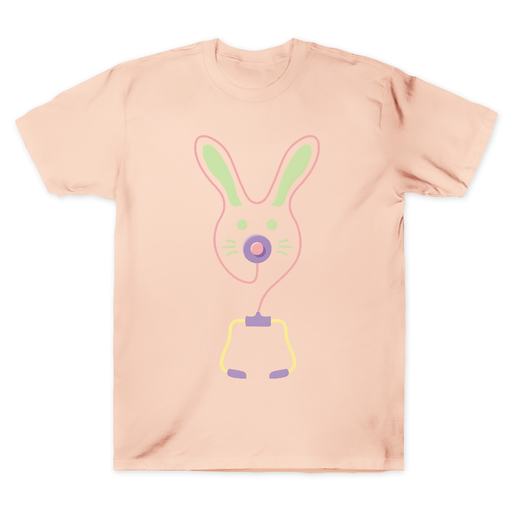 Easter Bunny Medical Tools For Nurse Or Doctor Cotton Doctor T-shirt