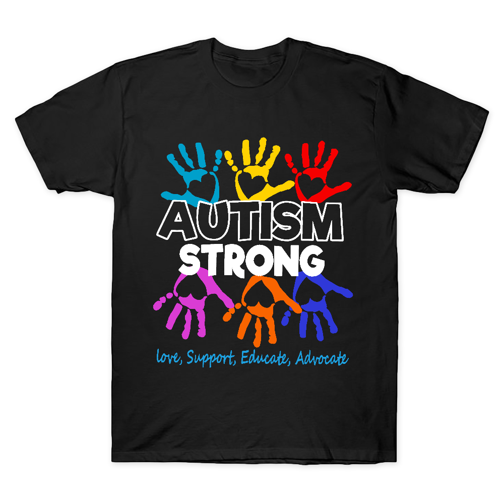 Autism Strong Cotton Doctor T-shirt