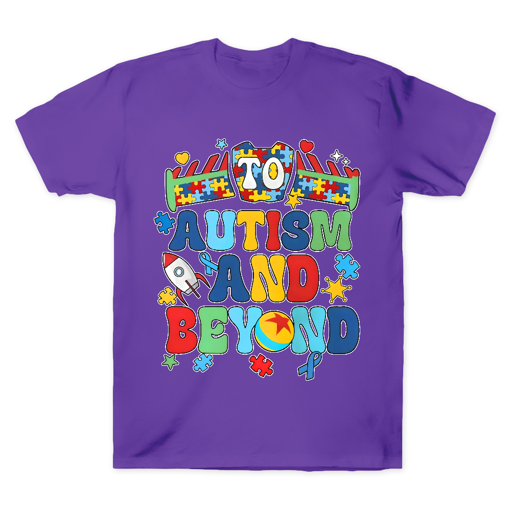 To Autism And Beyond Cotton Doctor T-shirt