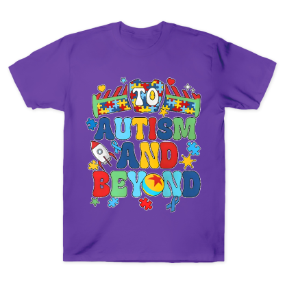 To Autism And Beyond Cotton Doctor T-shirt