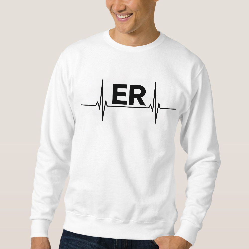 Er Cotton Pullover Sweatshirt