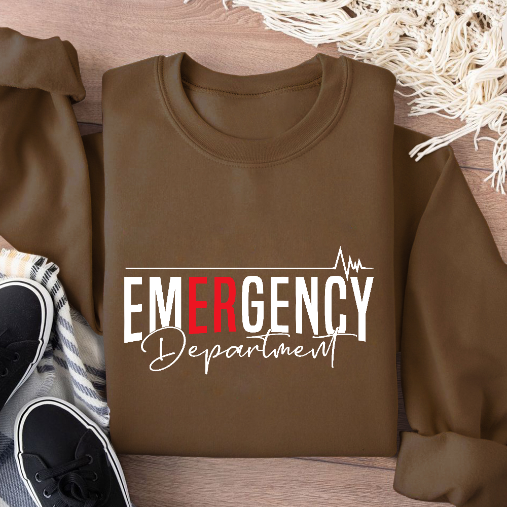 Emergency Department Cotton Pullover Sweatshirt
