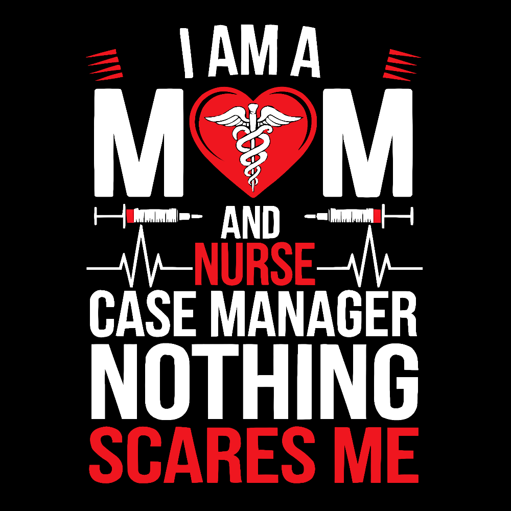 Nurse Case Manager And Mom Cotton Pullover Sweatshirt