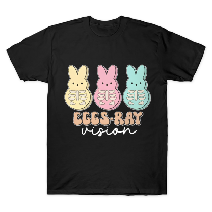 Eggs Ray Vision Radiology Cotton Doctor T-shirt