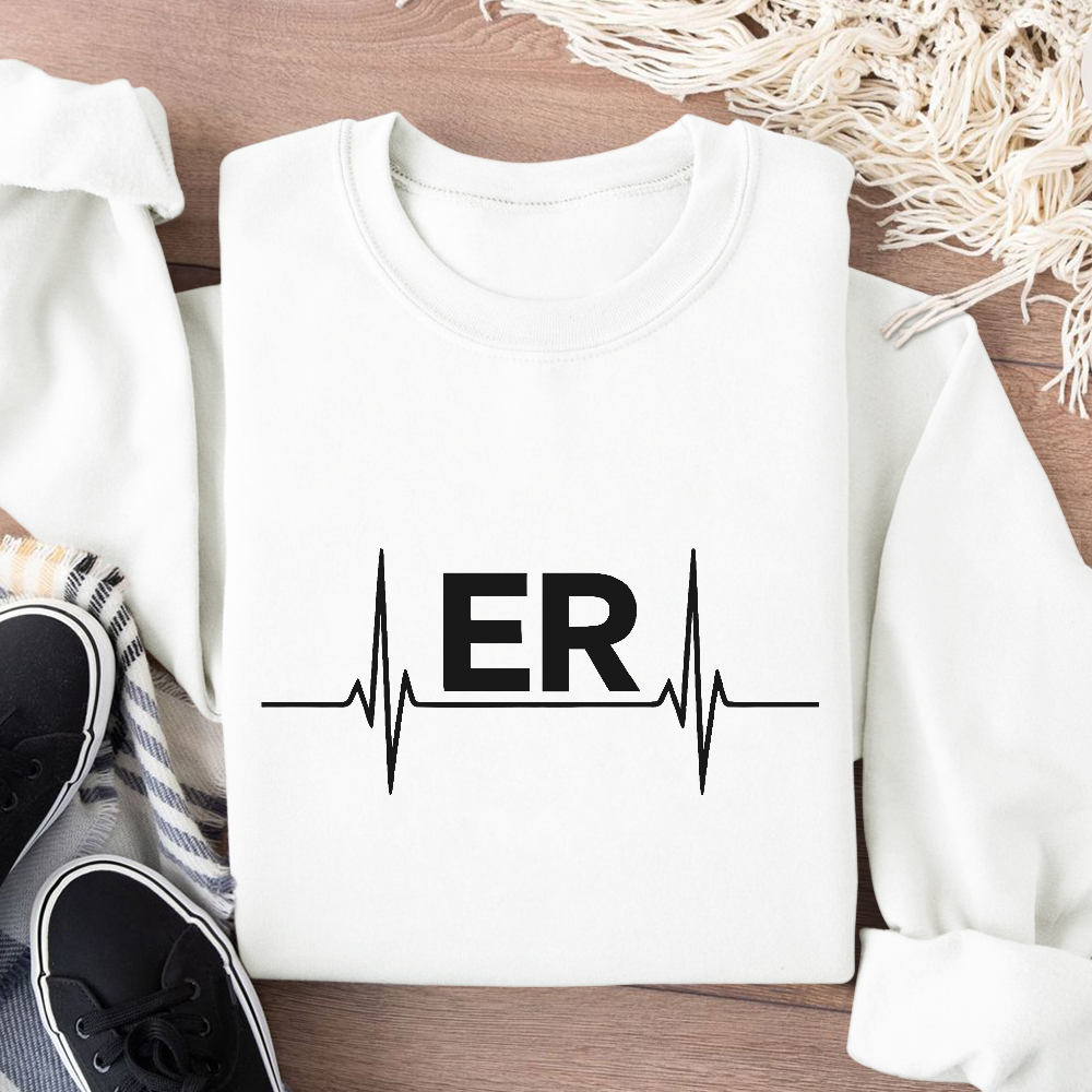 Er Cotton Pullover Sweatshirt