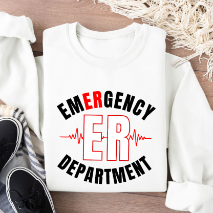 Emergency Department Cotton Pullover Sweatshirt