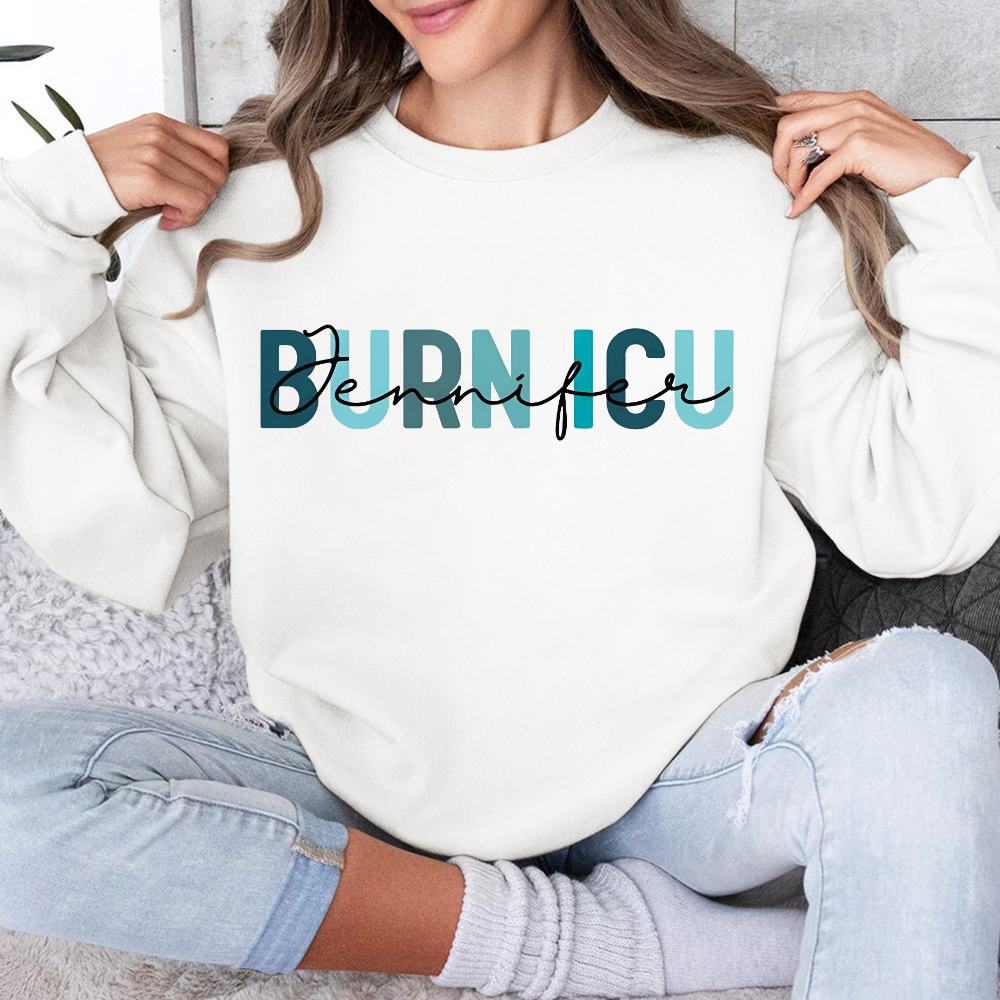Burn ICU Cotton Pullover Sweatshirt