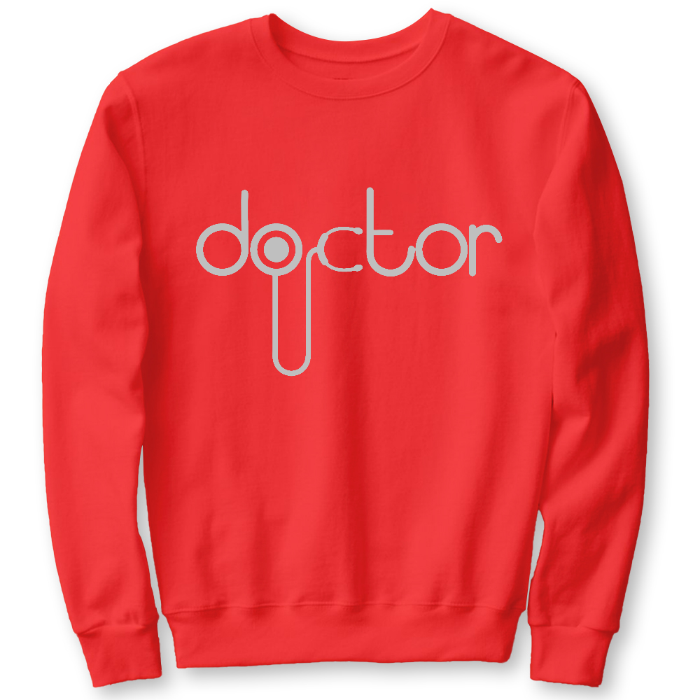 Doctor Cotton Pullover Sweatshirt
