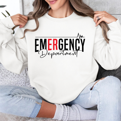 Emergency Department Cotton Pullover Sweatshirt