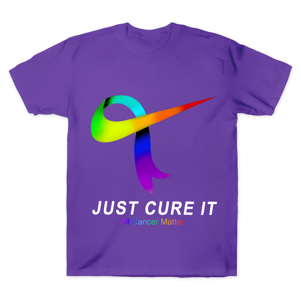 Just Cure It Cancer Awareness Doesn'T Discriminate Cotton Doctor T-shirt