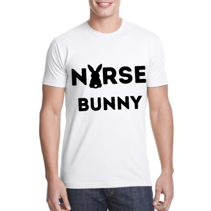 Nurse Bunny Cotton Doctor T-shirt