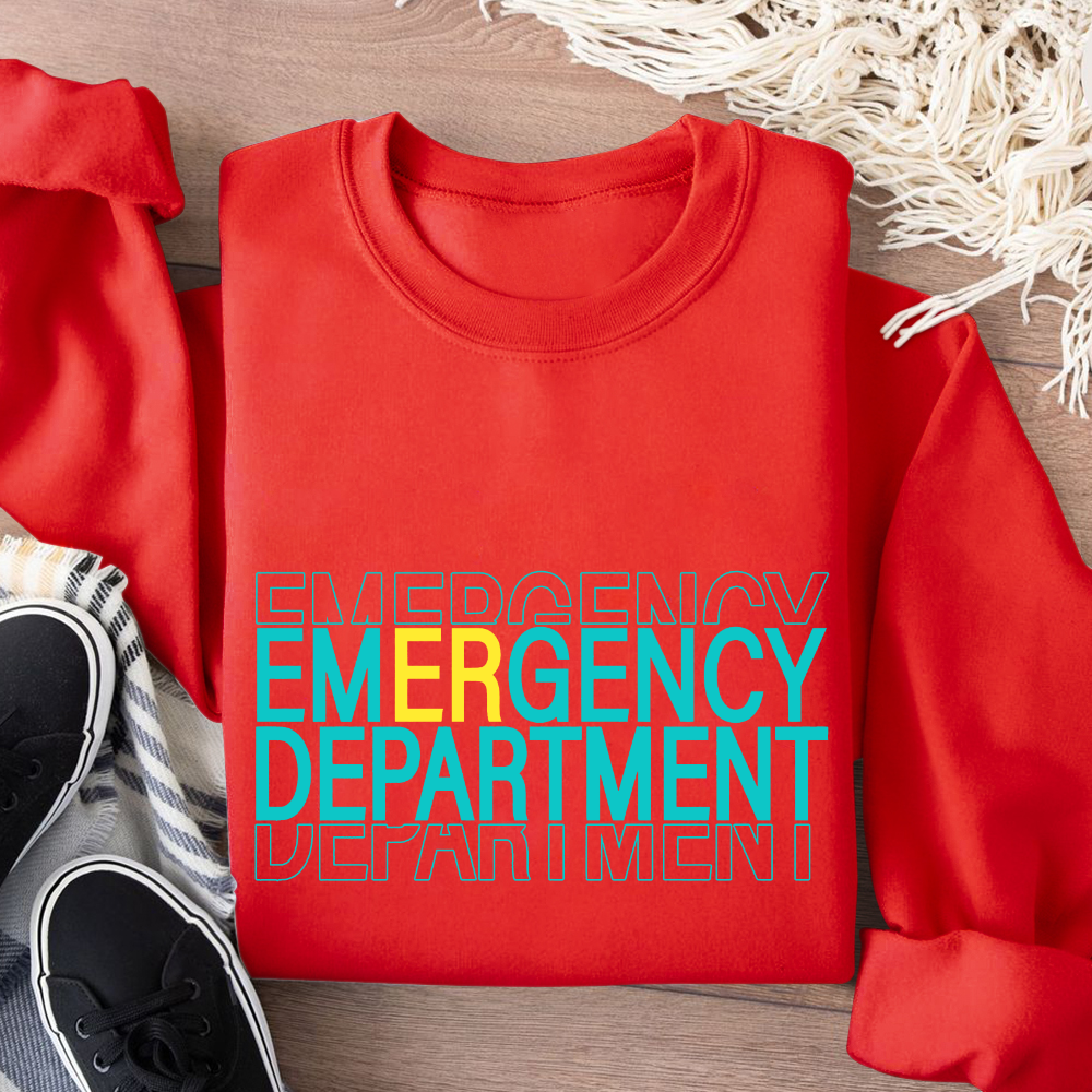 Emergency Department Cotton Pullover Sweatshirt