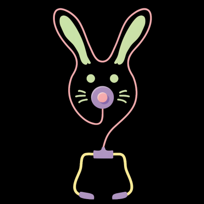 Easter Bunny Medical Tools For Nurse Or Doctor Cotton Nurse T-shirt