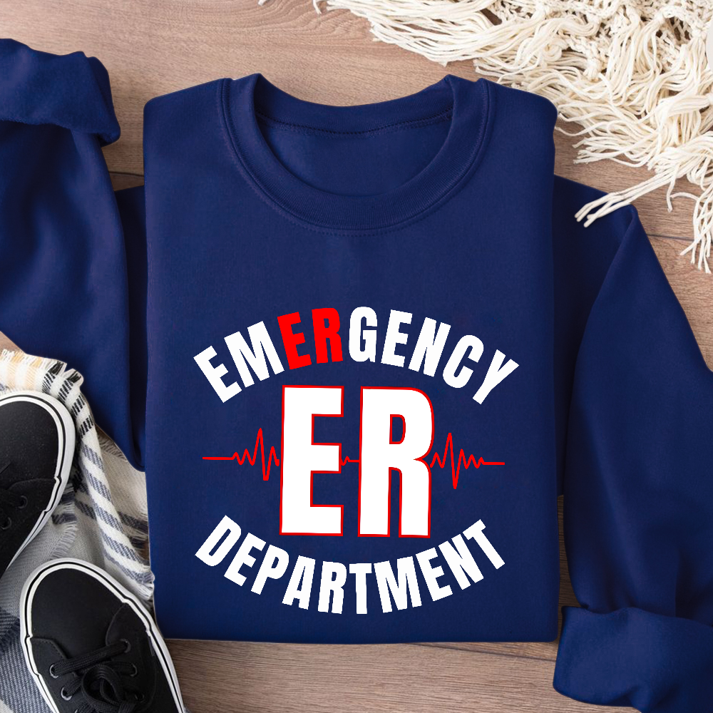 Emergency Department Cotton Pullover Sweatshirt