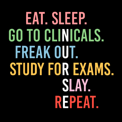 Nursing School Student Future Nurse Rn Cotton Nurse T-shirt